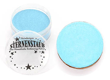 Embossing-Pulver Sternenstaub Babyblau